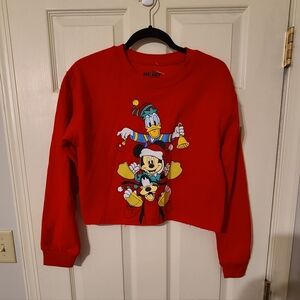 Disney Christmas Juniors Sweatshirt